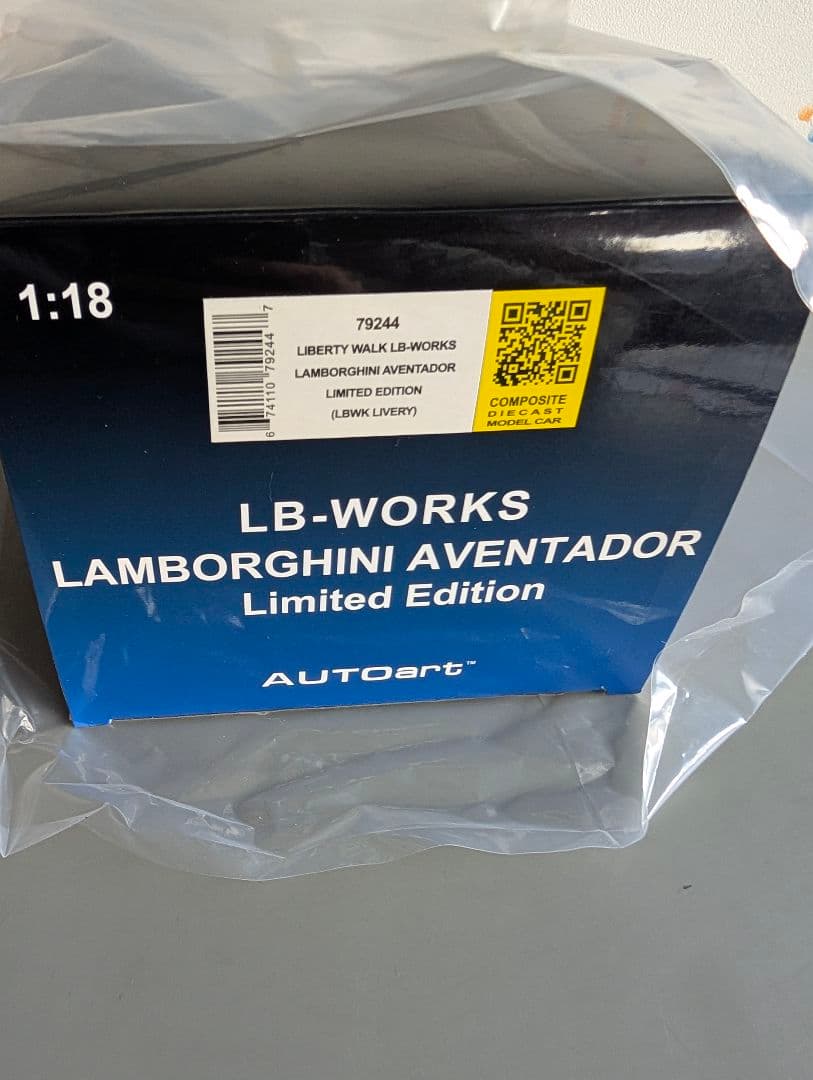 ランボルギーニ LBWK ミニカー ブラック
