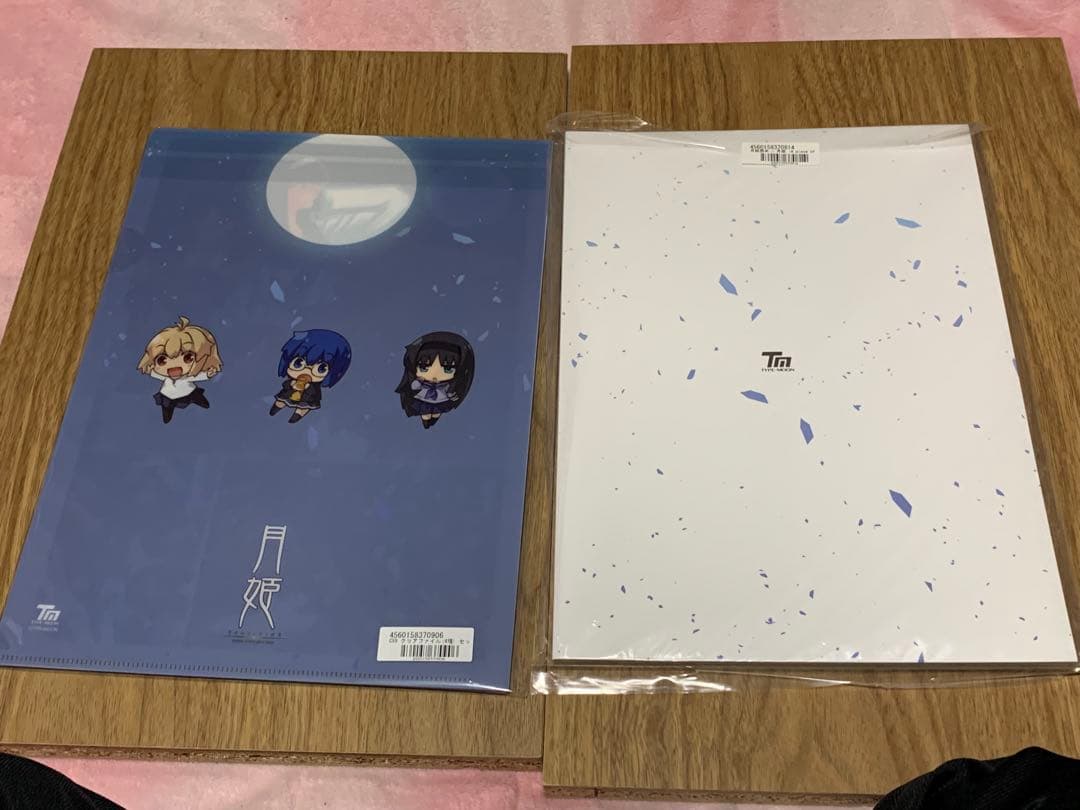 【新品未開封品】TYPE-MOON 月姫想本 クリアファイルセット