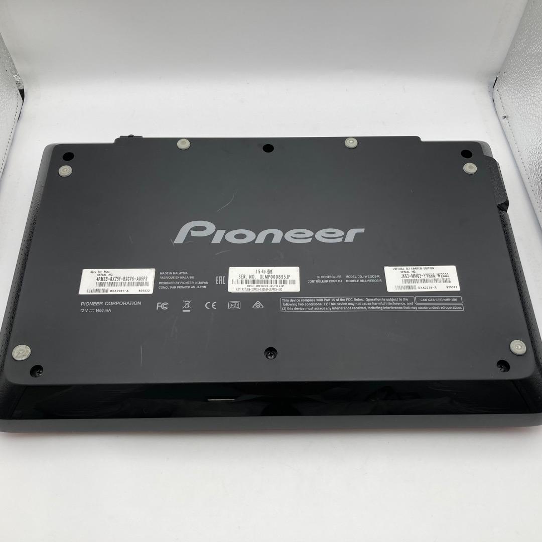 Pioneer DJコントローラー レッド DDJ-WeGO3-R