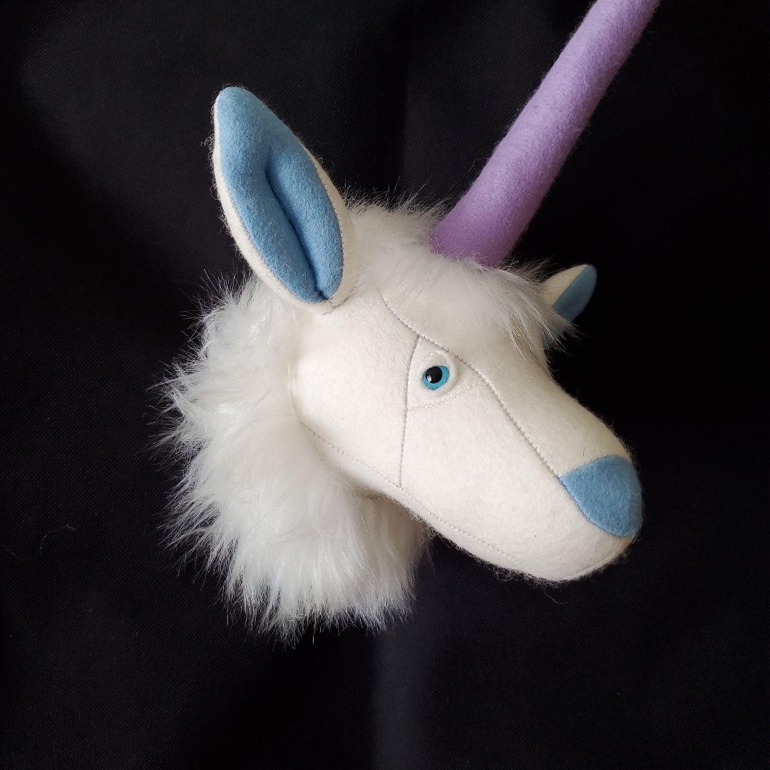 ユニコーン ぬいぐるみ 壁飾り