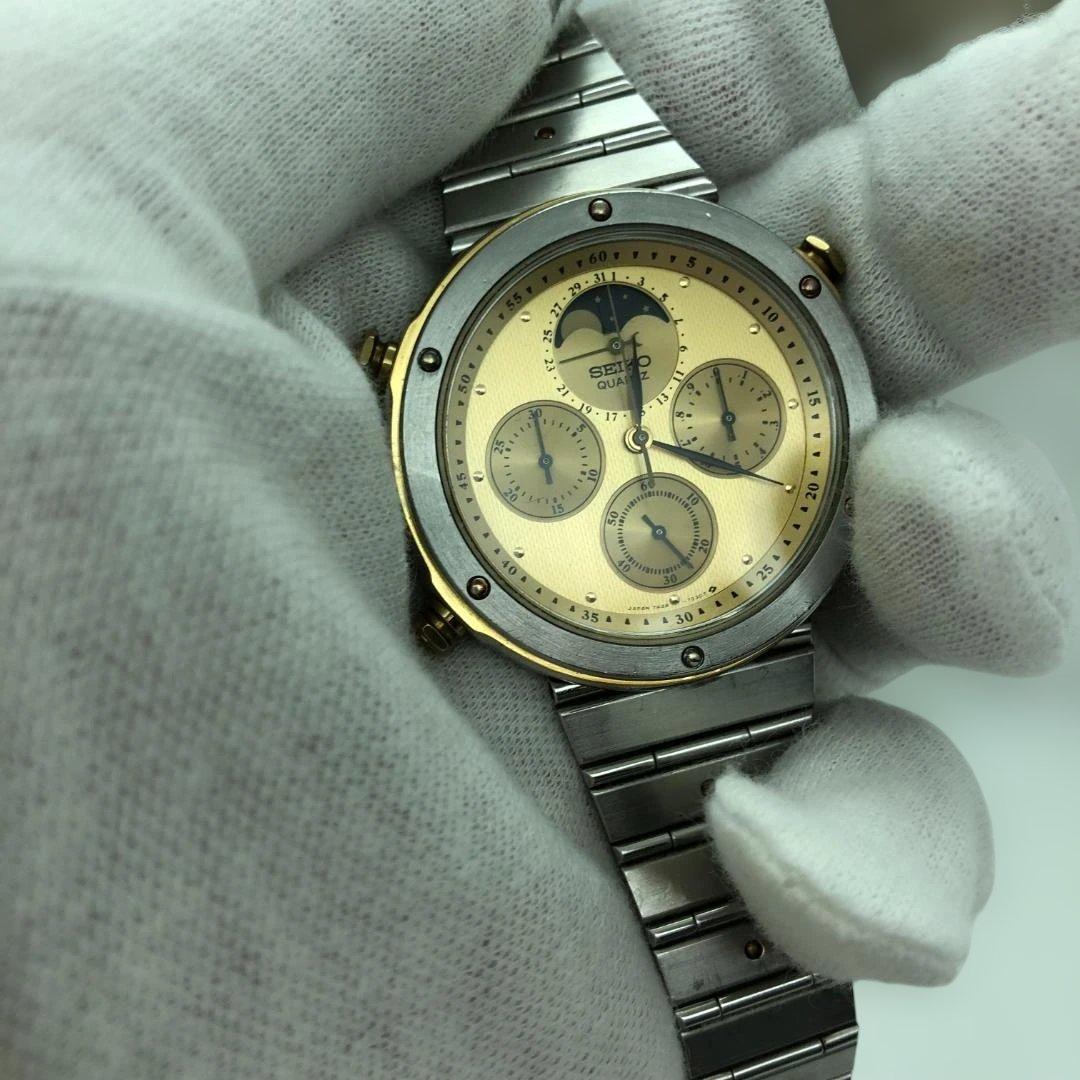 SEIKO　セイコー　7A48-7010　クオーツ　クロノグラフ　稼働品