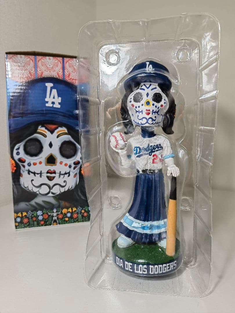 9/24来場者限定 Dia De Los ドジャース ボブルヘッド ⓑ