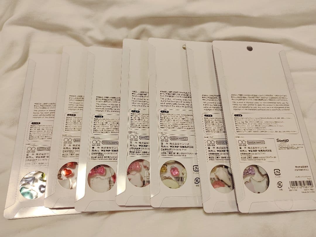 ボンボンドロップシール　うるちゅる　73枚　サンリオ　ディズニー　オリジナル