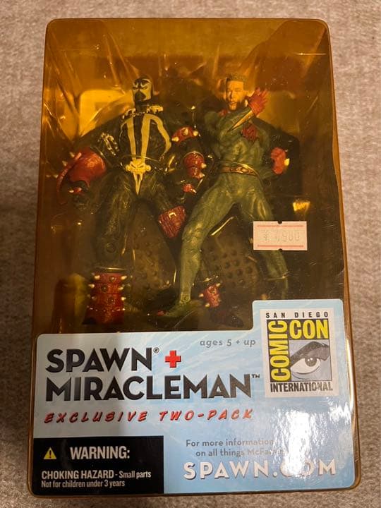 アメコミ SPAWN + MIRACLEMAN exclusive