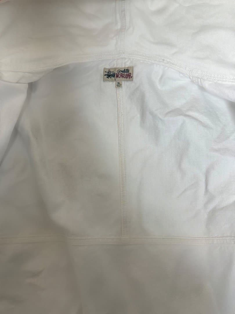 Stussy フード ピンク ワークジャケット ブルゾン