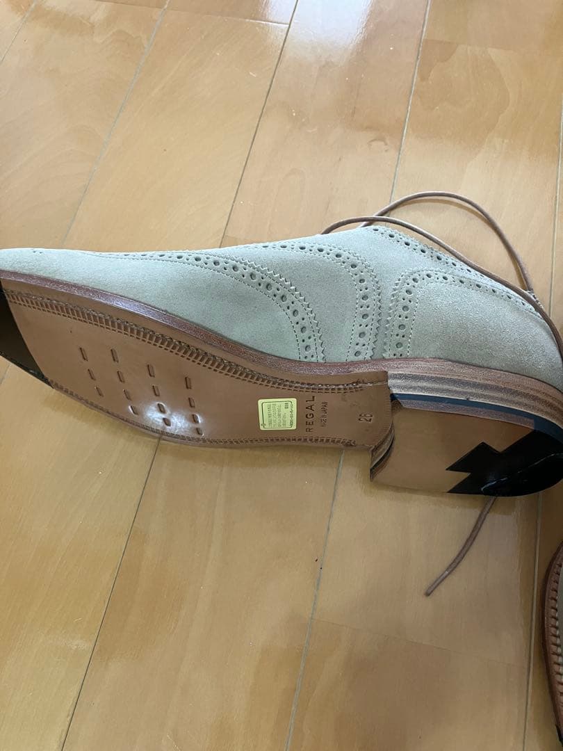 リーガル　スエード シューズ　オールレザー