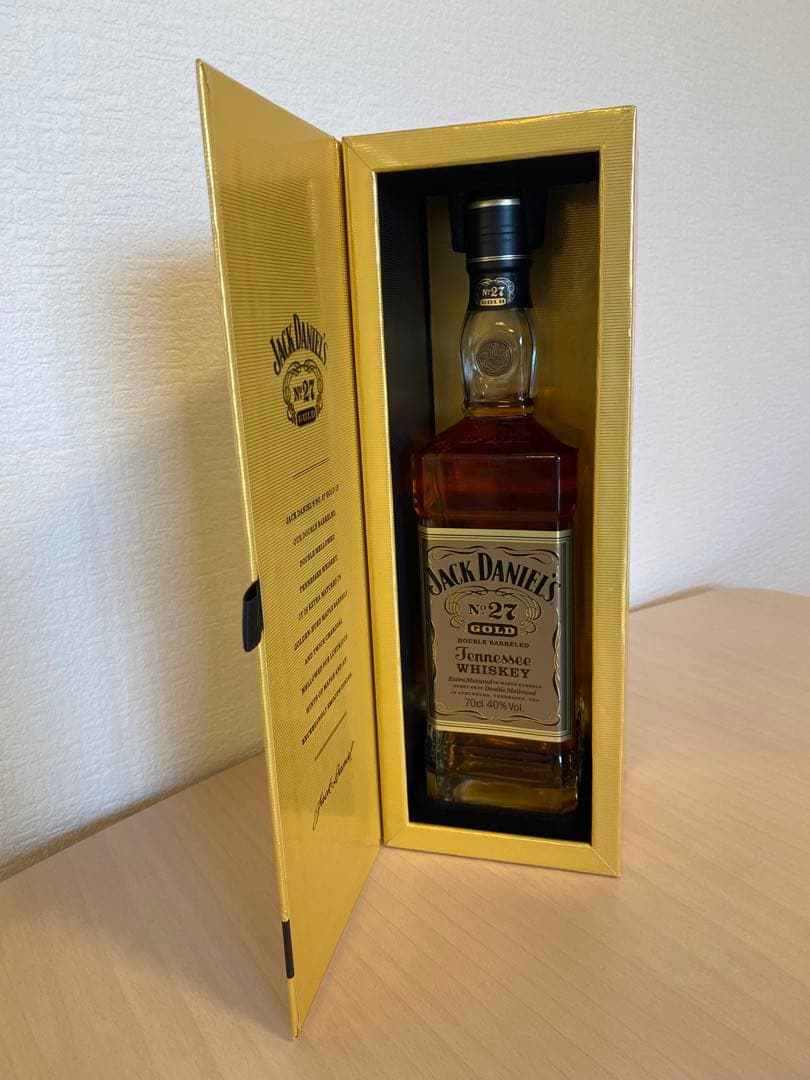 Jack Daniel's No. 27 Gold ジャックダニエル　箱付き