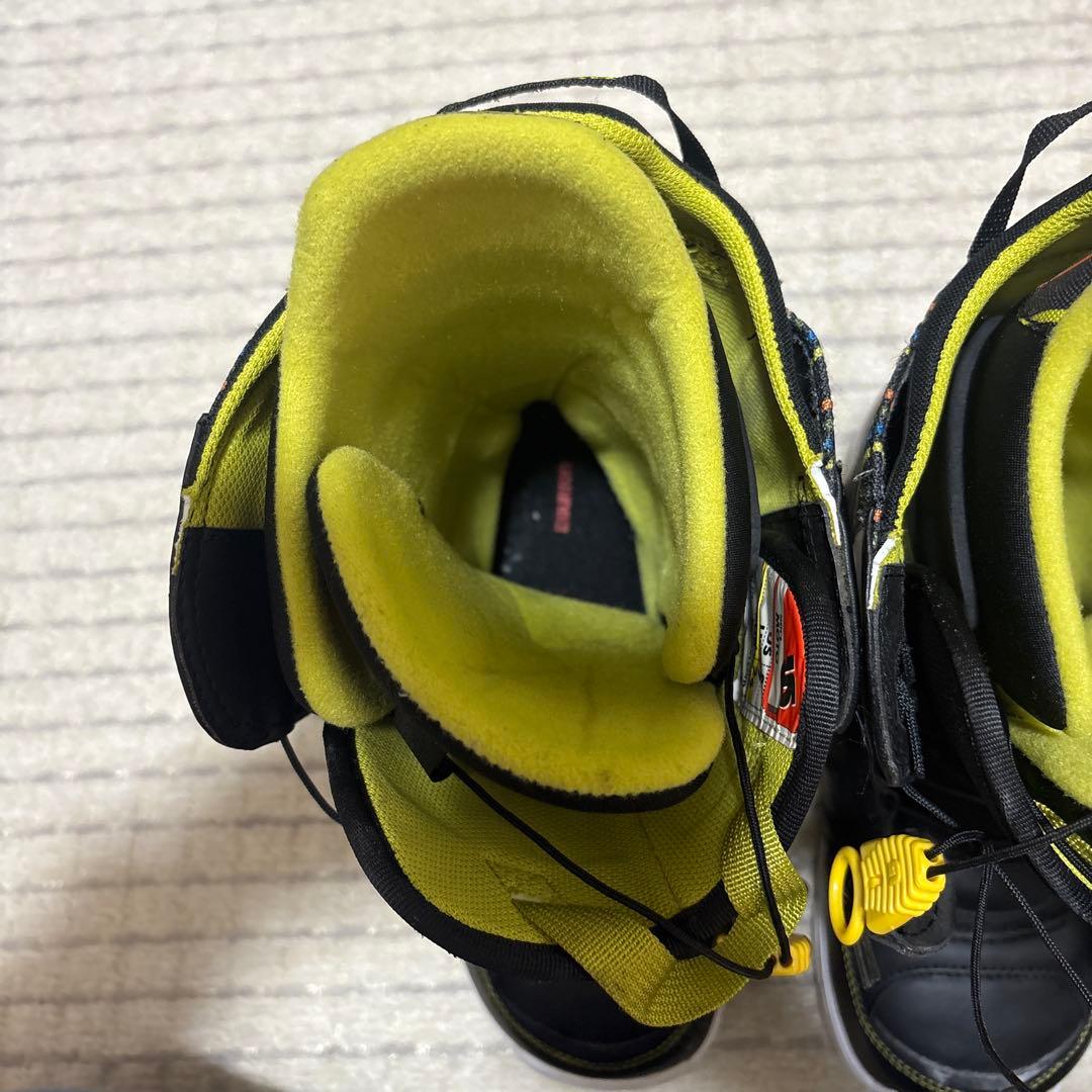 Burton スノーボードブーツ ブラック/イエロー