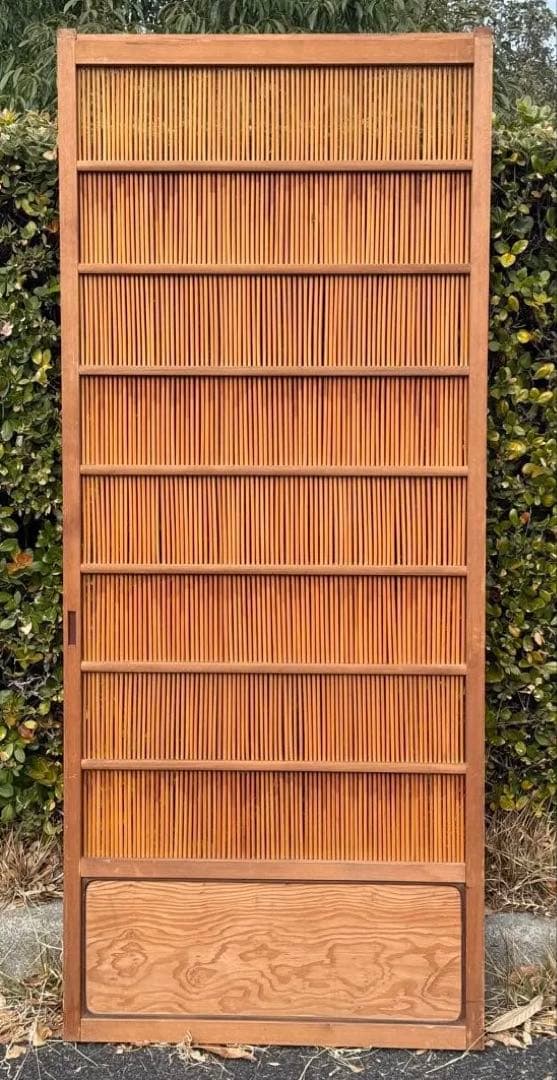 バラ売り可♪ 8枚セット簾戸 夏戸 古民家 扉 ドア すど 葦戸