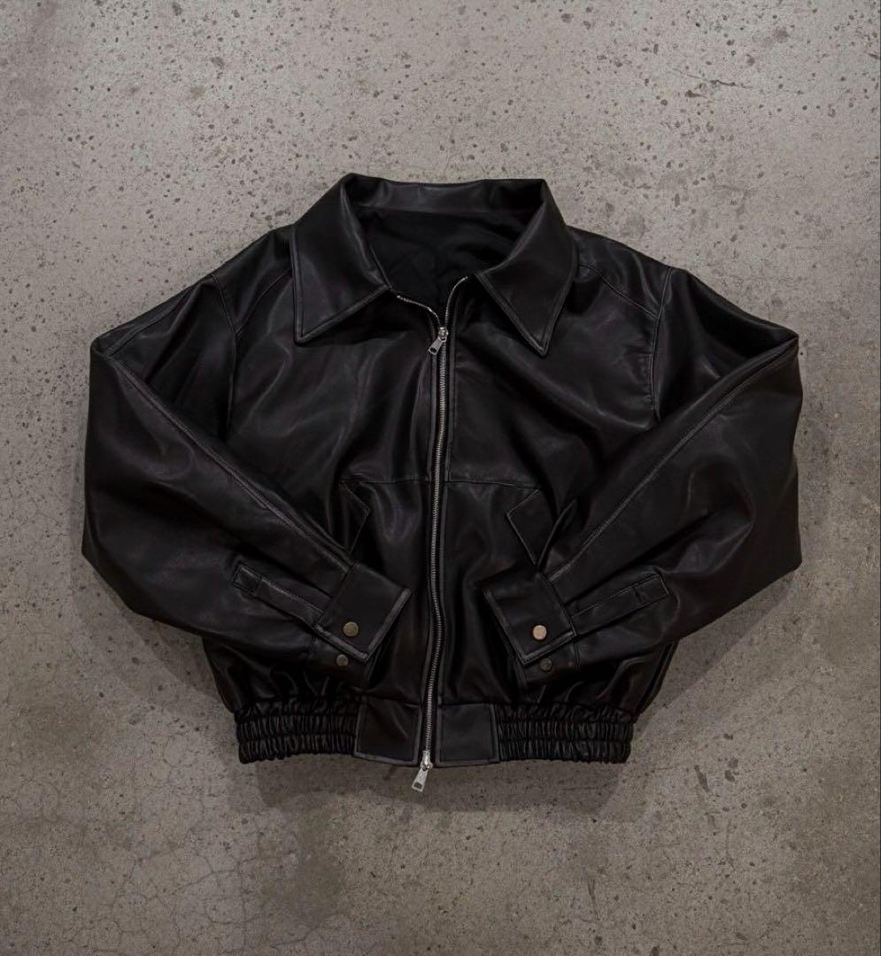 ジャケット・アウター leather jacket 00s