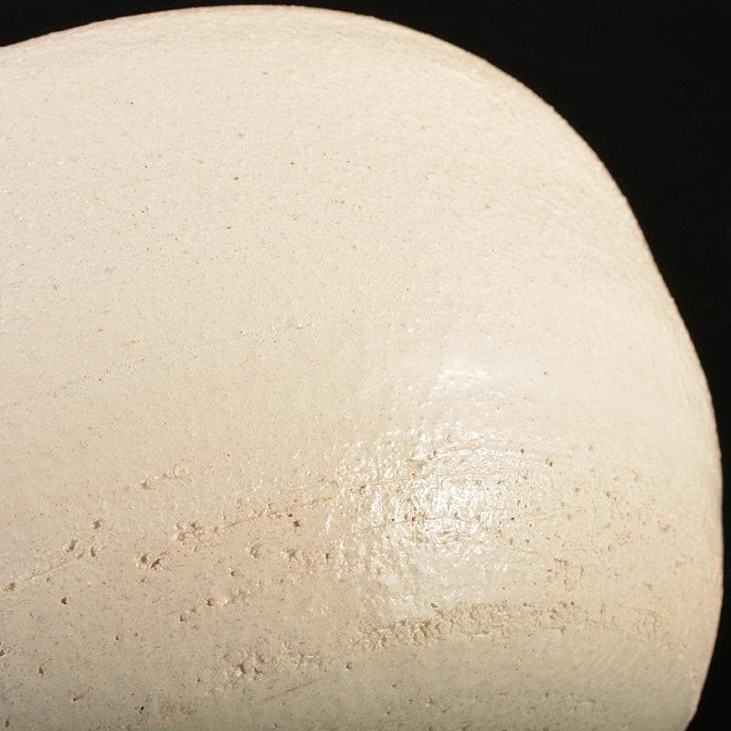 茶道具　萩焼　十代　三輪休雪作　白萩茶碗　共箱　V　R7278