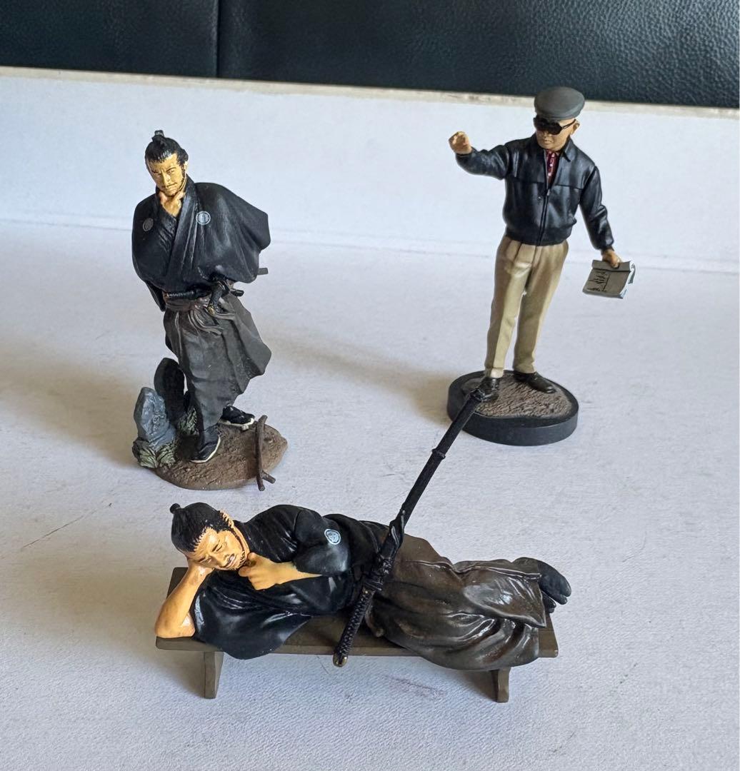 【絶版品】海洋堂　黒澤明 よみがえる巨匠の現場／ 彩色版　全7種セット