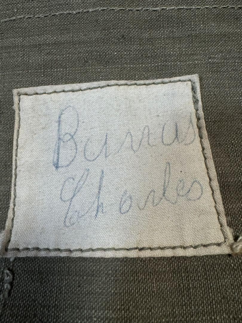 フランス軍 実物 ダッフルバッグ リネン