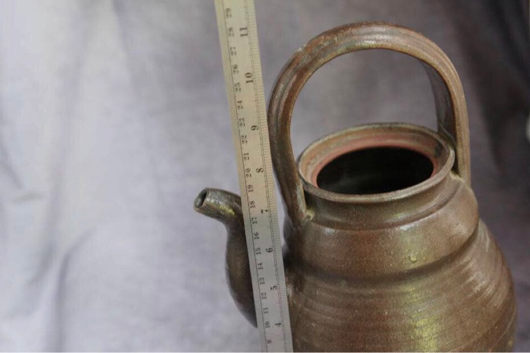 希少　輪紋土瓶　時代