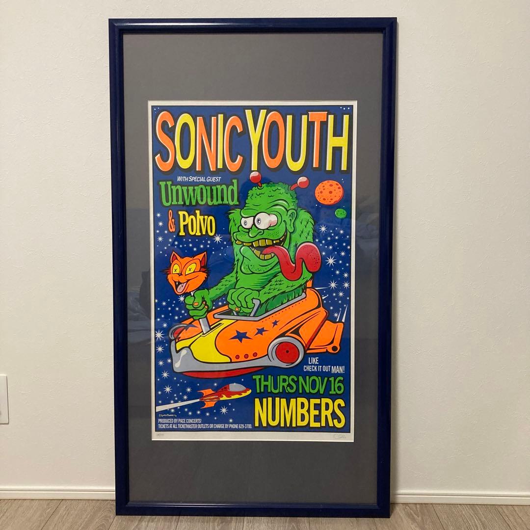 Sonic Youth ポスター ライブ Uncle Charlie