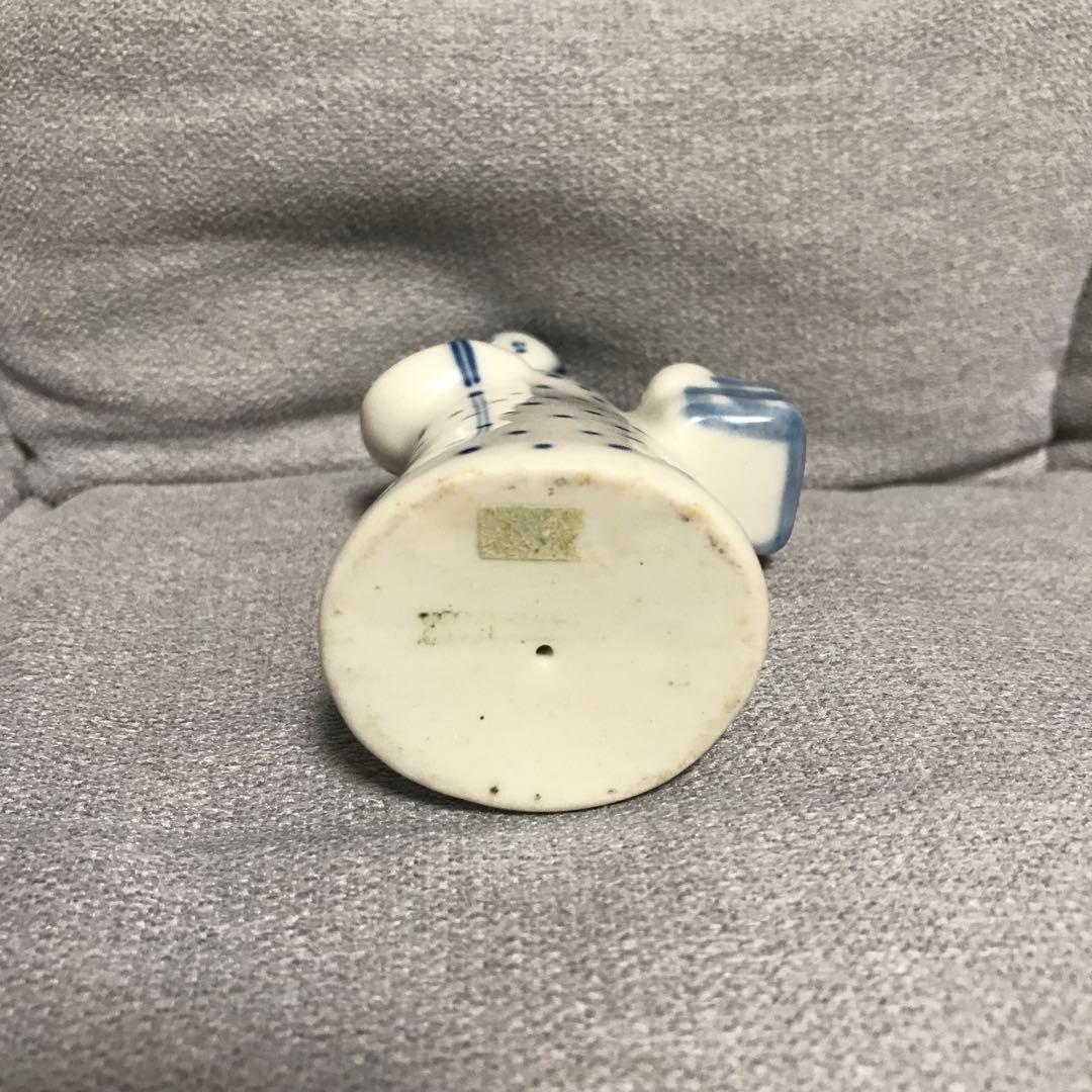 旧ソ連時代 Vintage Gzhel グジェリ 陶磁器 人形