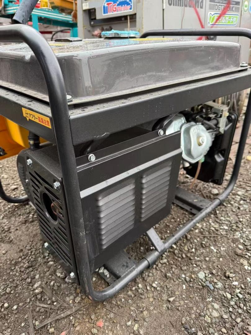 【福岡県みやま市】美品　パワーテック ガソリン エンジン 発電機 KGE3.5