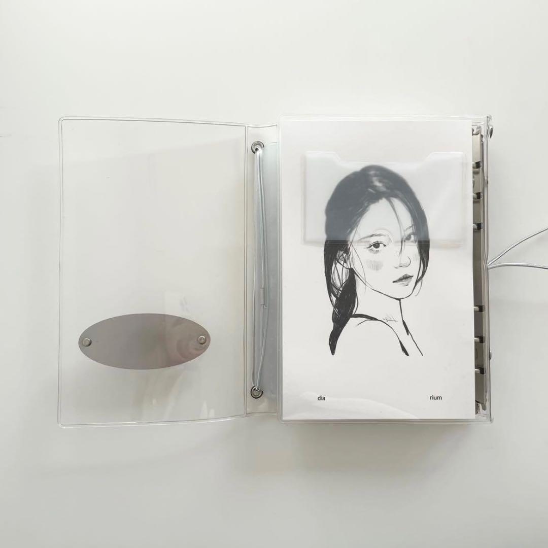 早い者勝　韓国　貯金　バインダー　カバー　A6 diarium 推し活　No.2