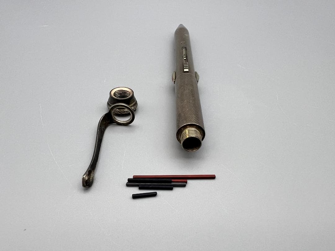 1940年代　NORMA PATENT　銀製　マルチペンシル ４色　重量約28g