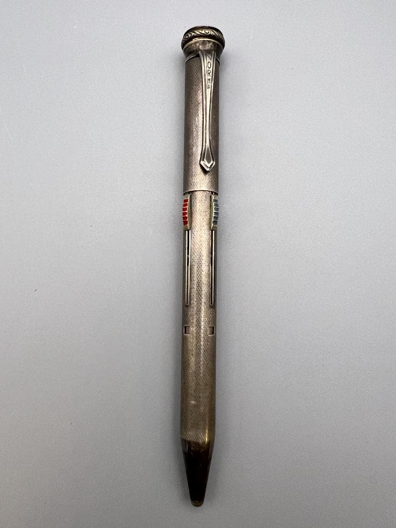 1940年代　NORMA PATENT　銀製　マルチペンシル ４色　重量約28g