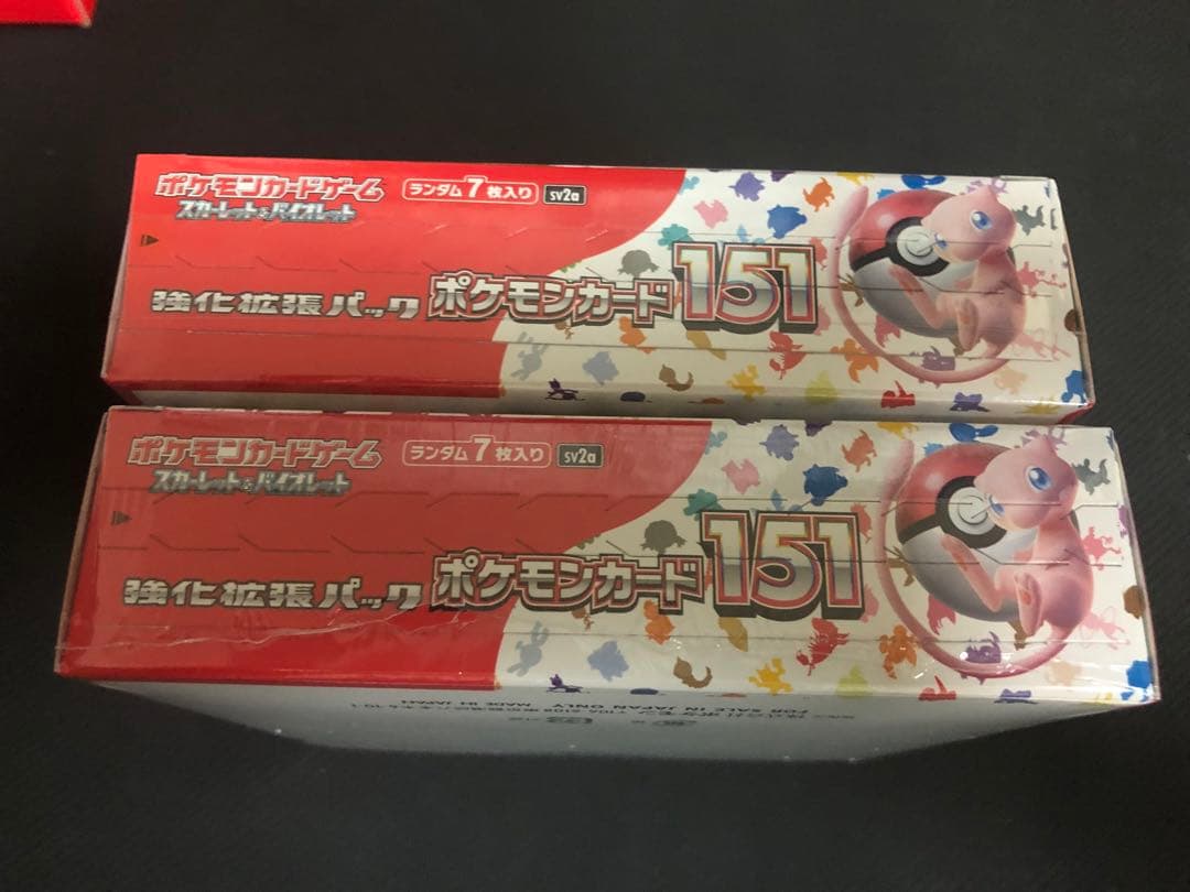 ポケカ　151 box シュリンク付き