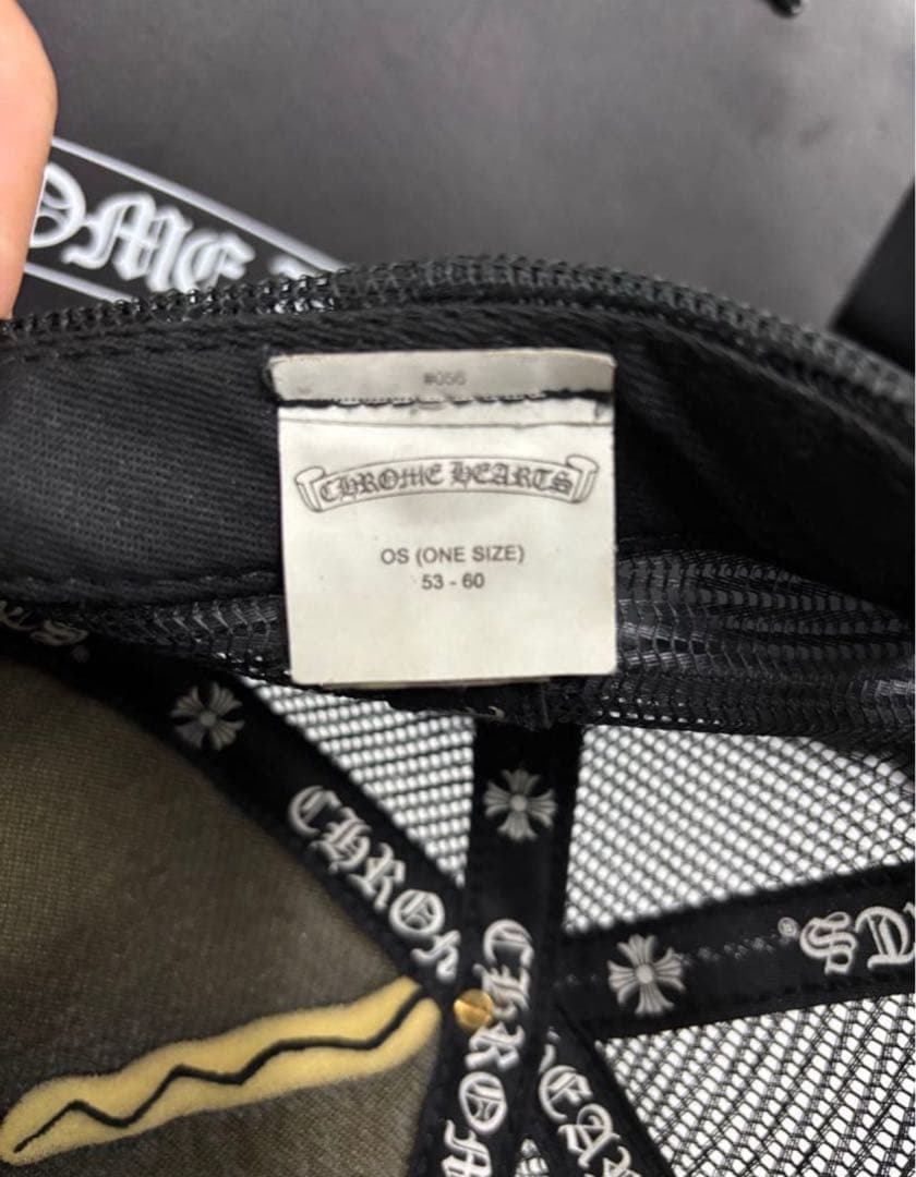 ＊大人気＊クロムハーツキャップ　国内正規品　定番モデル　ブラック