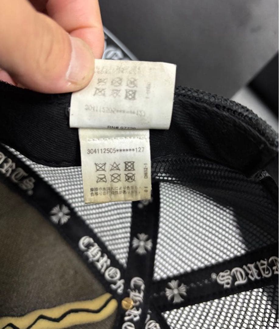 ＊大人気＊クロムハーツキャップ　国内正規品　定番モデル　ブラック