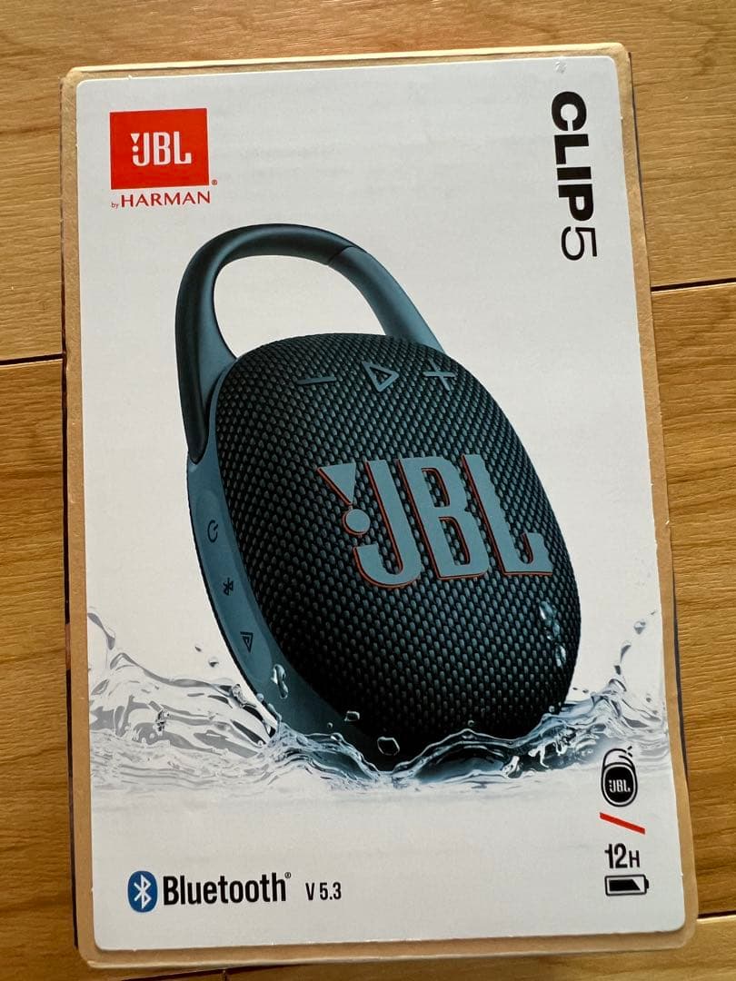 JBL CLIP5 Bluetoothスピーカー　ブルー