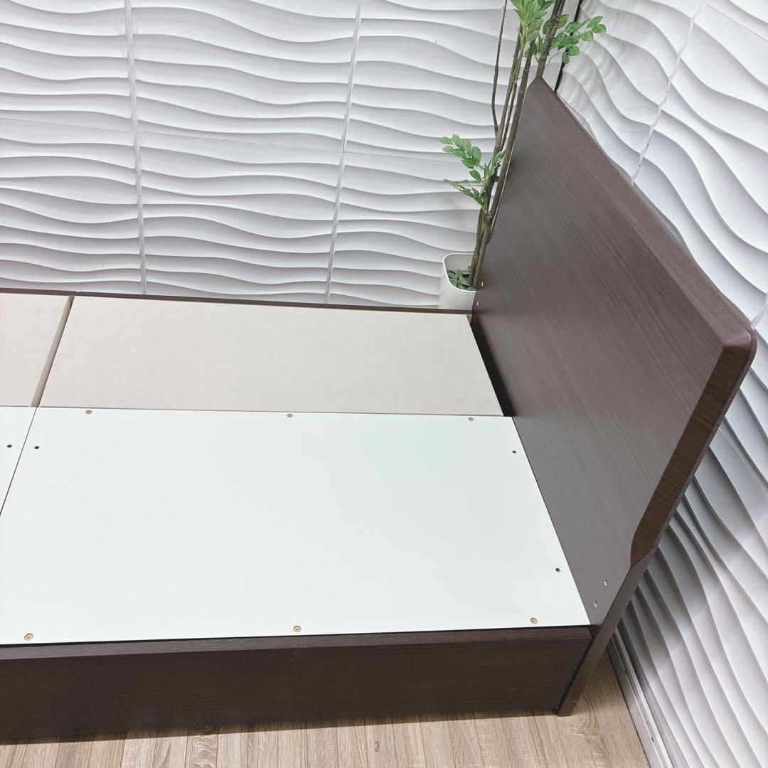 ◇大阪府 神戸市 配達料無料！◇ニトリベッドフレーム◇シングル◇収納付き◇