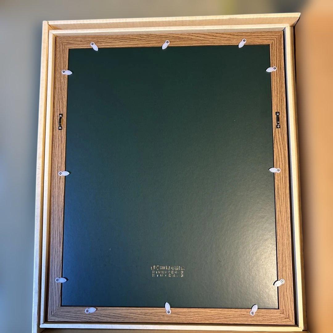 【非売品】 『素直』額縁　松下幸之助　松下電工　創業80周年記念