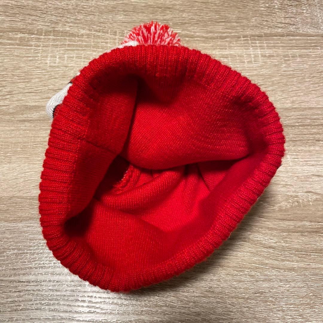 [美品]SUPREME WTAPS ボンボン BEANIE ヘリン着用 赤