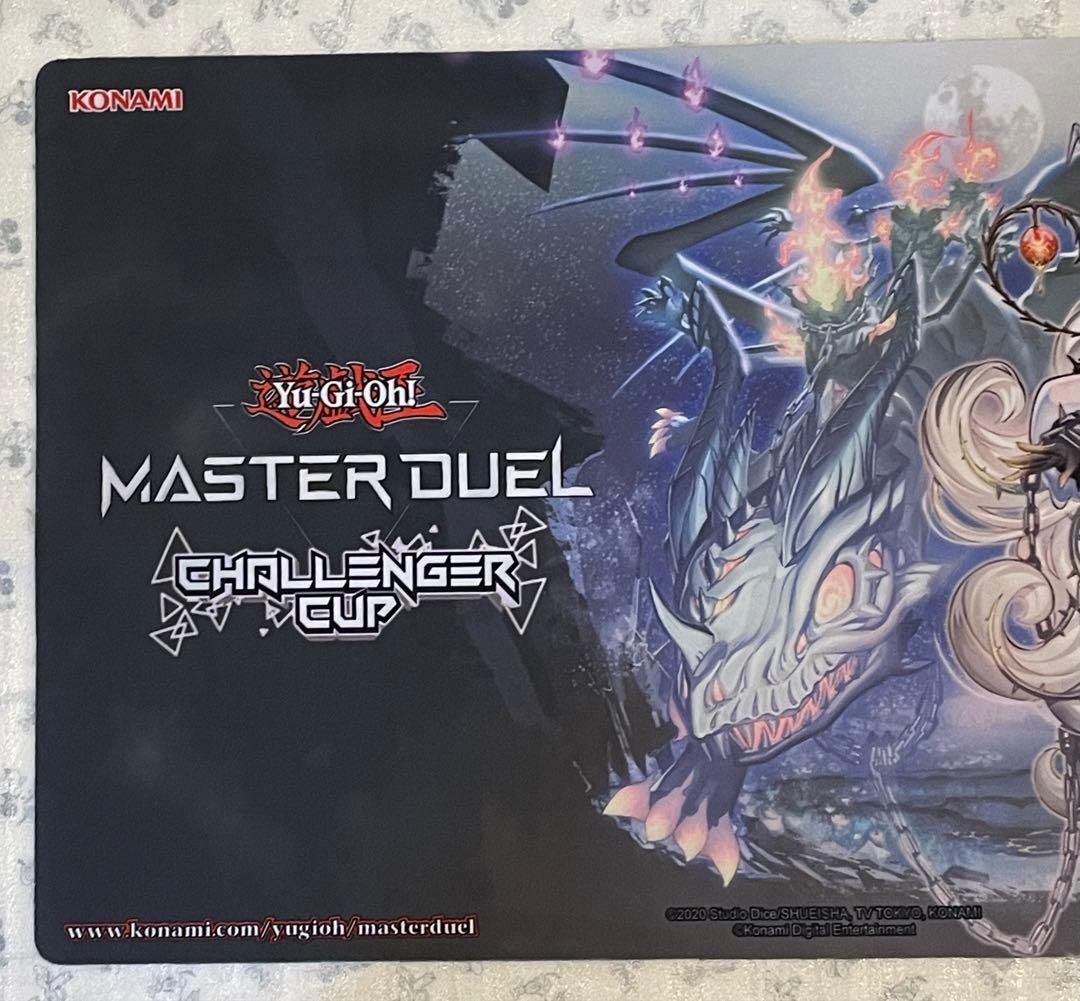 希少 白き森の聖徒リゼット マスターデュエル プレイマット 遊戯王