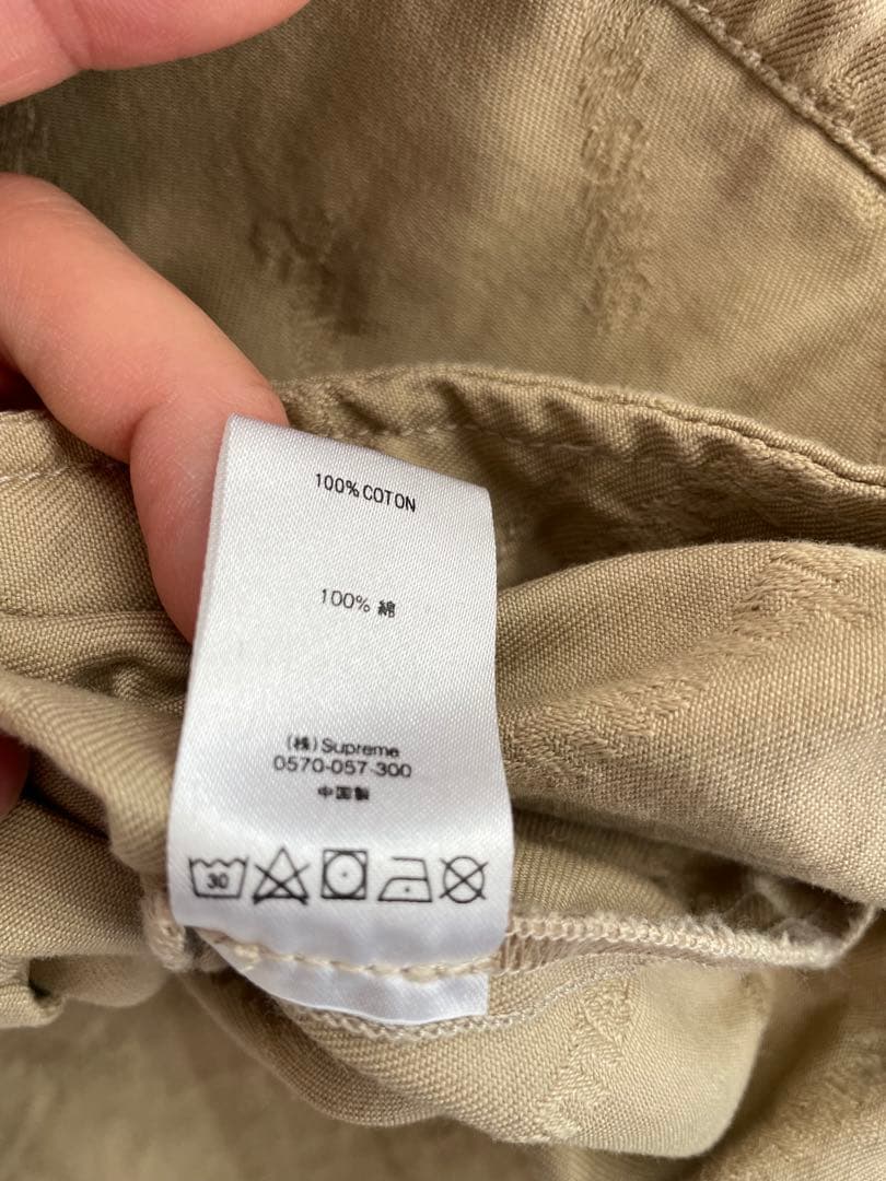 Supreme ベージュジャケット Lサイズ