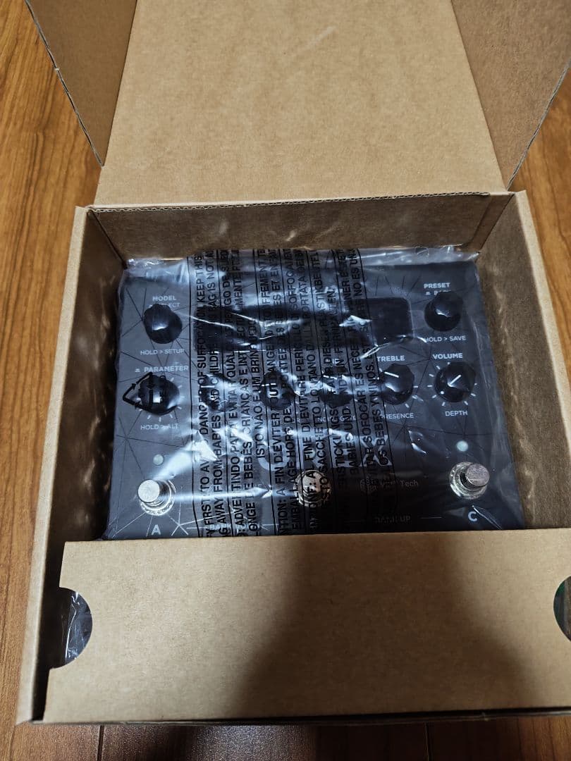 IK Multimedia TONEX pedalトランスファ済(ソフトなし)