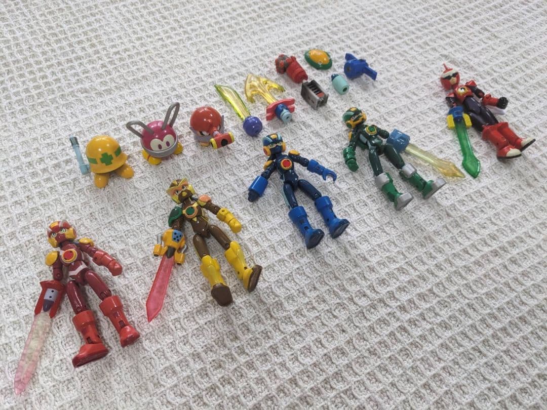 ロックマンゲームキャラクター フィギュア 5 体セット