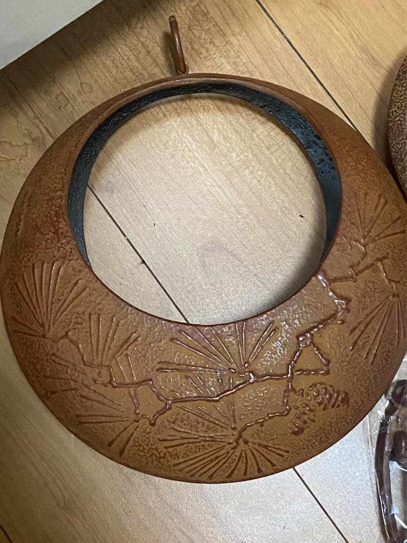 南部鉄器岩鋳吊り花器猿手フック猿置物花器9点物未使用 保管品 共箱