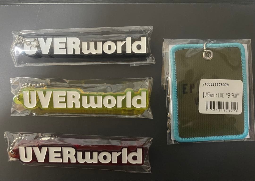 UVERworld キーホルダー3色＋キーホルダーセット