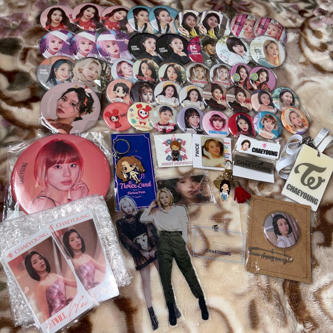 twice チェヨン 缶バッジ アクスタ セット