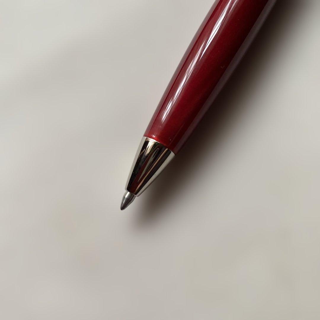 やまちゃんくん　ROMEO ボールペン 太軸イタリアンレッド　ケース付き