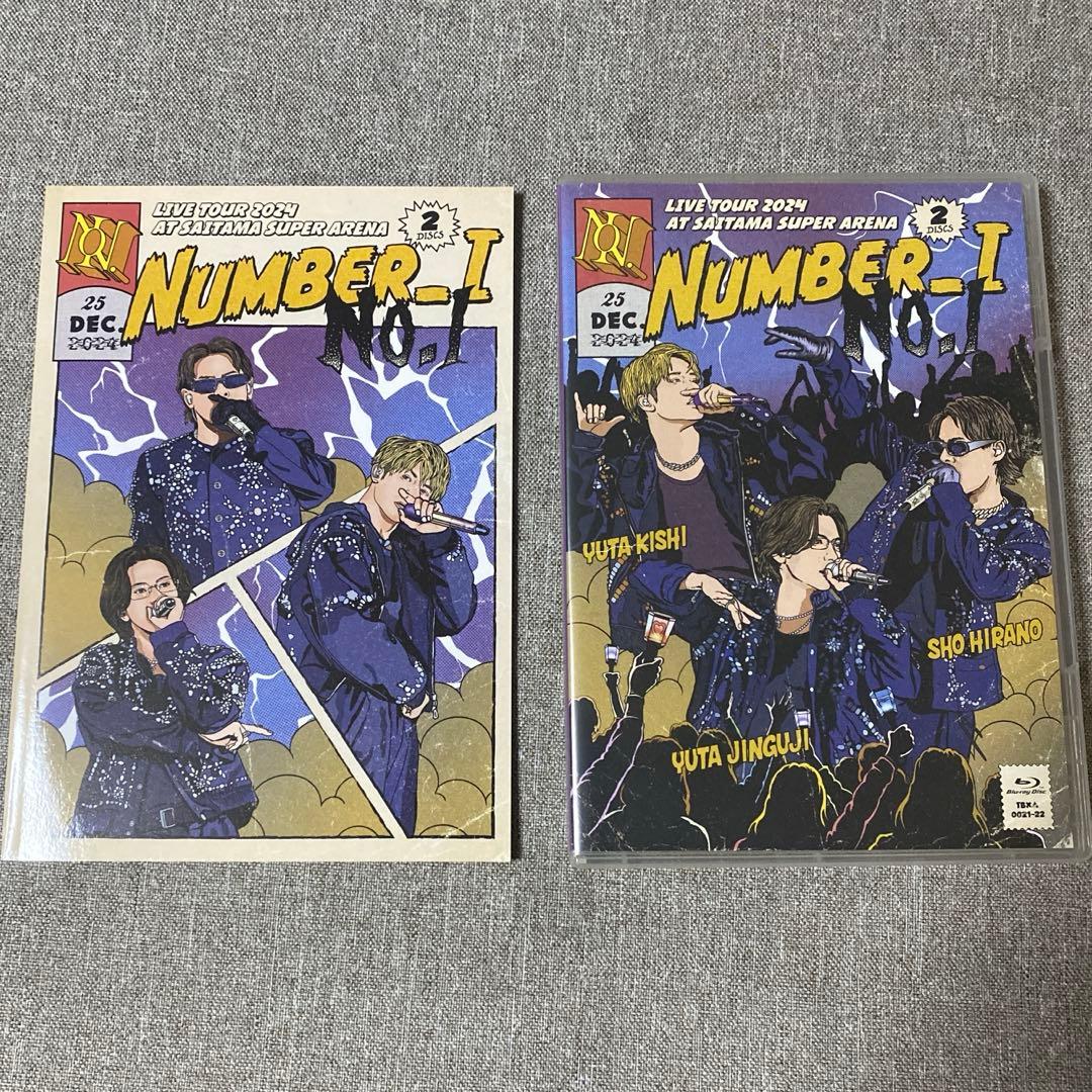 Number_i LIVE TOUR 2024 No.Ⅰ Blu-ray 初回盤