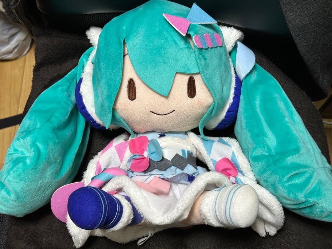 初音ミク Winter Festival ふわぷちぬいぐるみ (L)