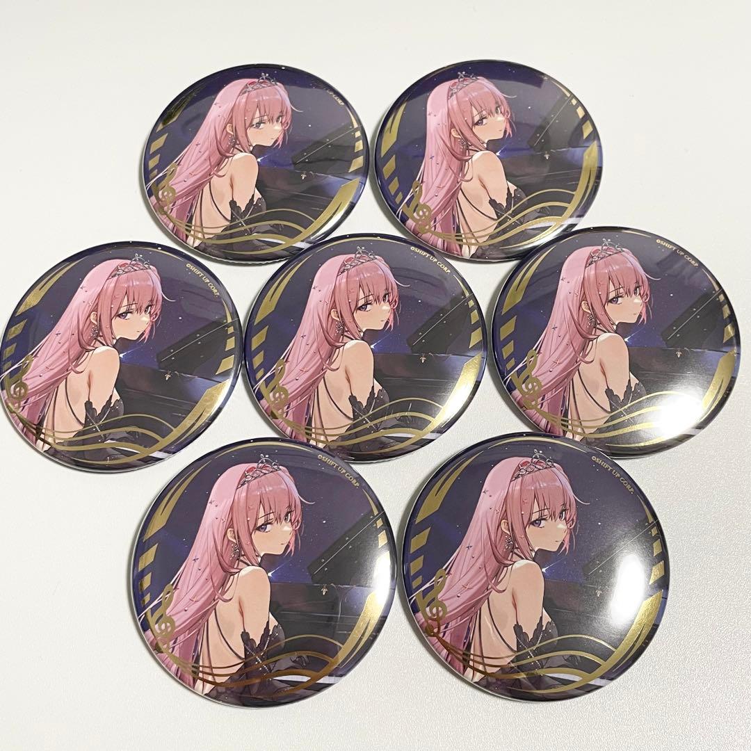 NIKKE オーケストラ オケコン 箔押し 缶バッジ ドロシー 7個