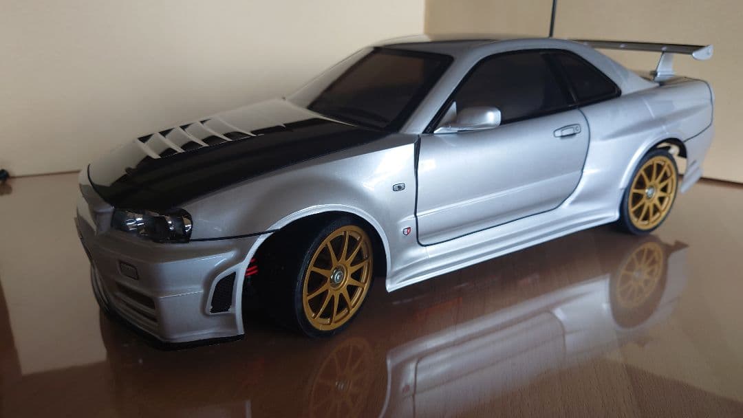 タミヤ製　NISMO R―34 GT―R TT―01 セット