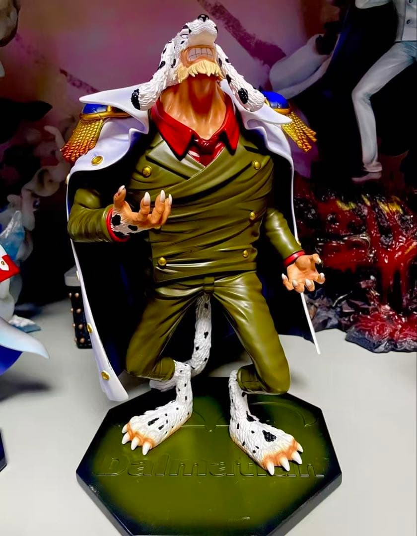 ワンピース ダルメシアン ギオン ガレージキット ガレキ スタチューX①