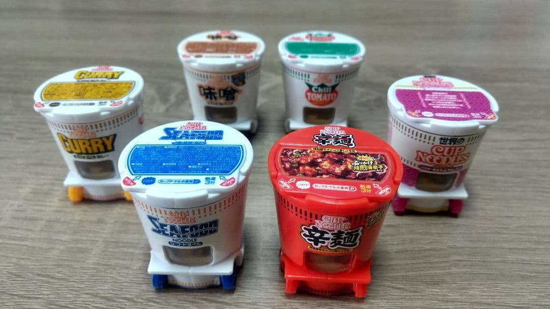 ドリームトミカ カップヌードルコレクション 全６種 コンプリート