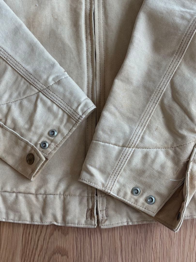 80s Carhartt デトロイトジャケット ベージュ