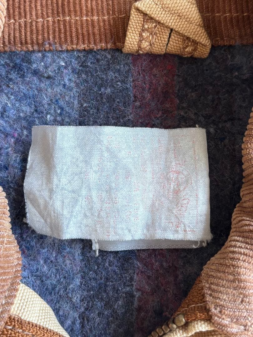 80s Carhartt デトロイトジャケット ベージュ