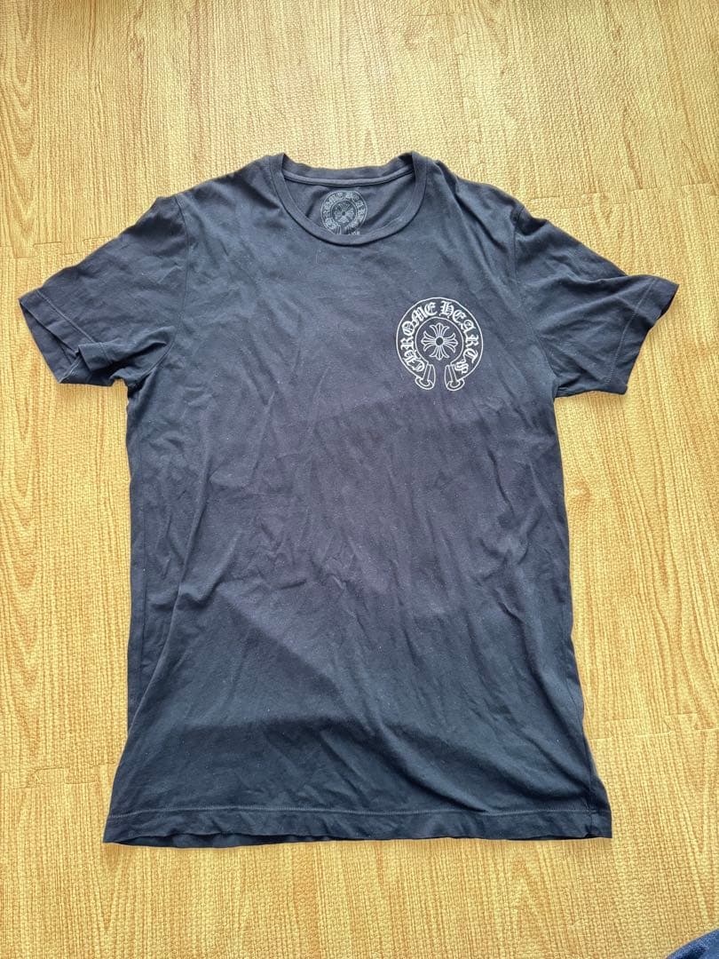 正規品CHROME HEARTS 黒 Tシャツ　Msize