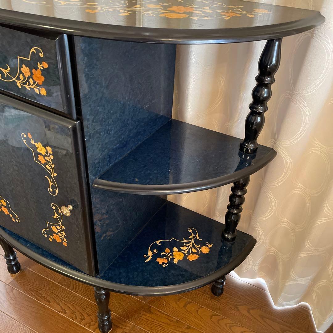 優輝　希少イタリア製　象嵌キャビネット