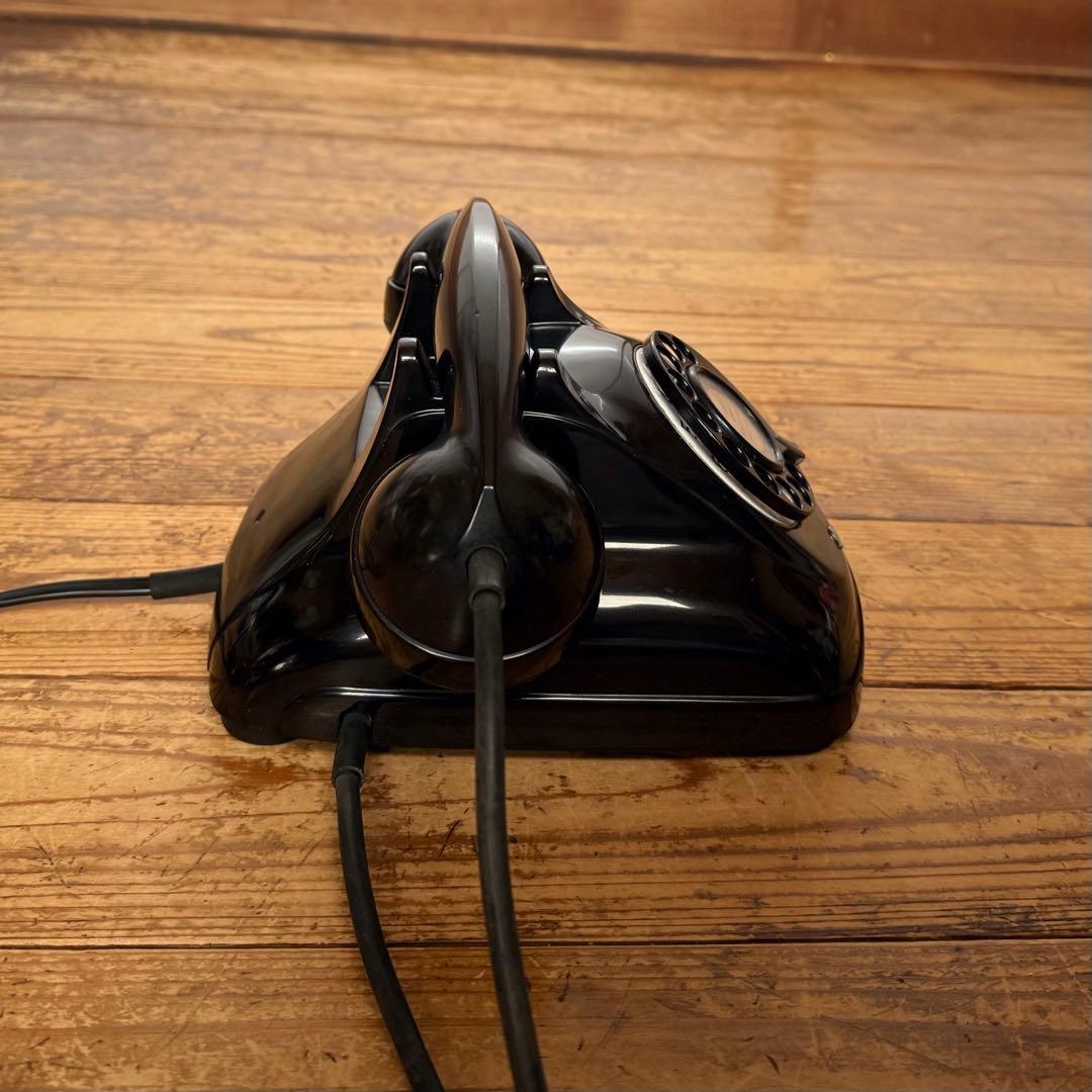 昭和 電話 黒電話 4号 レトロ 電電公社 ビンテージ 古道具 アンティーク